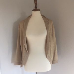 Gold cardigan